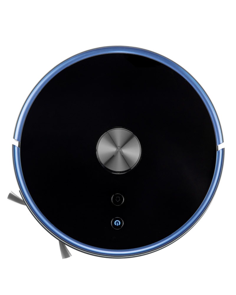 xiaomi viomi s9 zwart robotstofzuiger bovenkant xiaomi viomi s9 zwart robotstofzuiger bovenkant