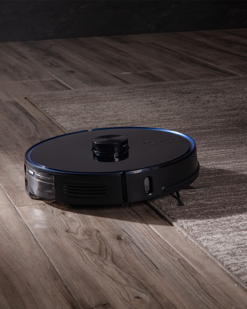 xiaomi viomi s9 zwart robotstofzuiger vloerkleed xiaomi viomi s9 zwart robotstofzuiger vloerkleed
