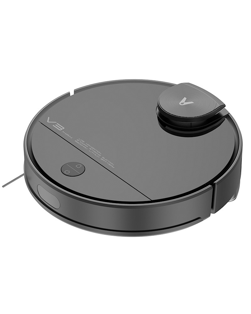xiaomi viomi v3 max zwart-robotstofzuiger schuin xiaomi viomi v3 max zwart-robotstofzuiger schuin